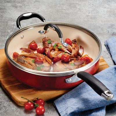 Tramontina® Style Ceramica 11" Porcelain Enamel Deep Skillet