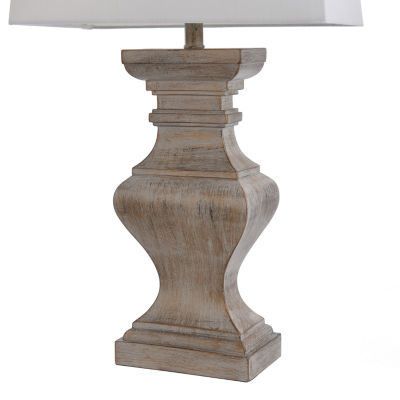 Stylecraft Baffo Wood Table Lamp