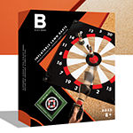 Black Series Inflatable Lawn Dart Set, Includes 3 Darts, Stakes, and Target Mat