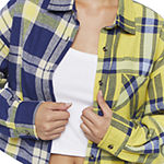 Forever 21 Juniors Womens Long Sleeve Flannel Shirt