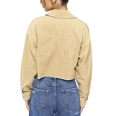 Forever 21 Women's Cropped Corduroy Jacket