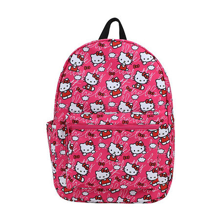 Bioworld Hello Kitty Travel Backpack, One Size, Pink