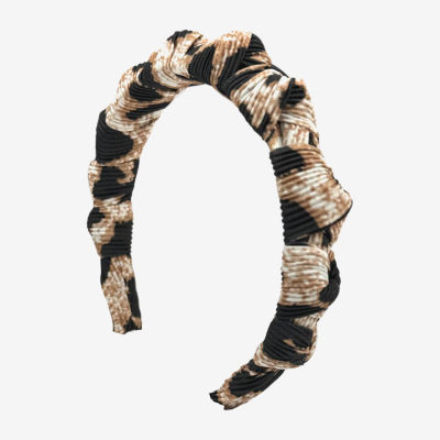 Bijoux Bar Twisted Leopard Womens Headband