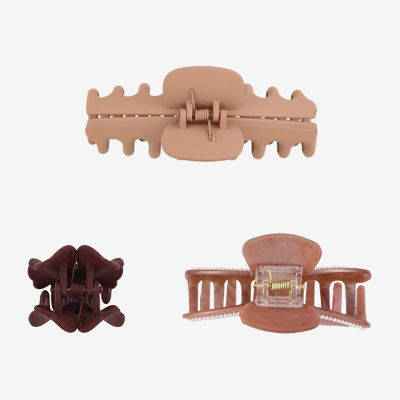 Bijoux Bar Floral 3-pc. Claw Hair Clip