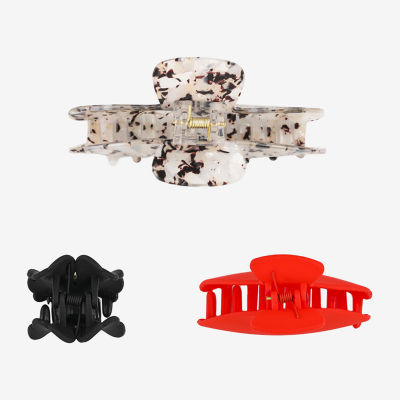 Bijoux Bar Floral 3-pc. Claw Hair Clip