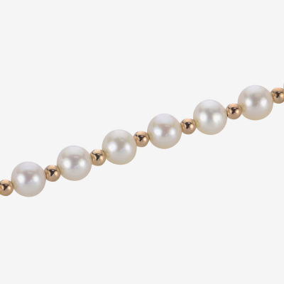 Womens White 18 Inch Strand Necklace