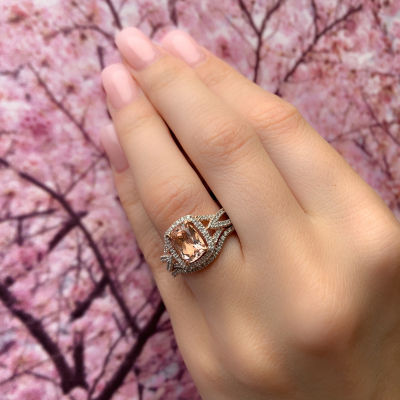 Jewelry Sale Jcpenney Rose Gold Ring 1/4 Pink Morganite 10K Gold