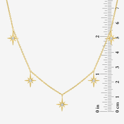 Diamond Addiction (G-H / Si2-I1) North Star Accent Lab Grown White 14K Gold Over Silver 2-pc. Jewelry Set