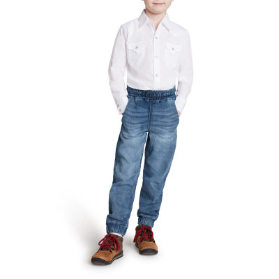 Ely Cattleman Toddler & Little Boys Long Sleeve Button-Down Shirt