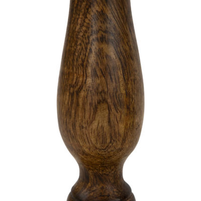 Northlight Dark Wooden Pillar 3-pc. Candle Holder