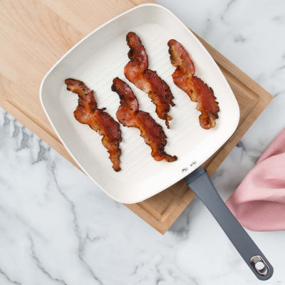 Martha Stewart Delphine Ceramic Non-Stick 10" Grill Pan