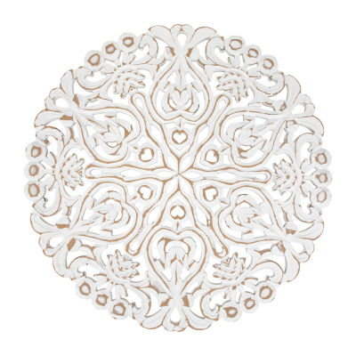 Northlight Round Damask Wall Art Sets