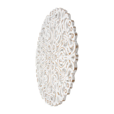 Northlight Round Damask Wall Art Sets