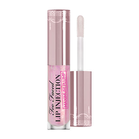 Too Faced Travel Size Lip Injection Maximum Plump Extra Strength Lip Plumper Gloss, One Size, White