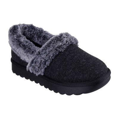 Skechers Cozy Up Frosty Snuggles Womens Memory Foam Slip-On