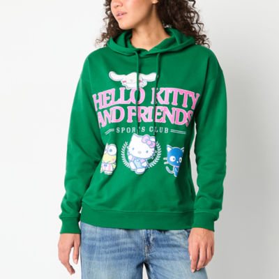 Juniors Womens Long Sleeve Hello Kitty Hoodie