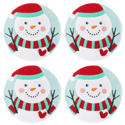 Homewear Snowman 4-pc. Placemats