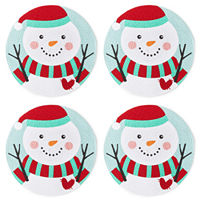 Homewear Snowman 4-pc. Placemats, One Size, White