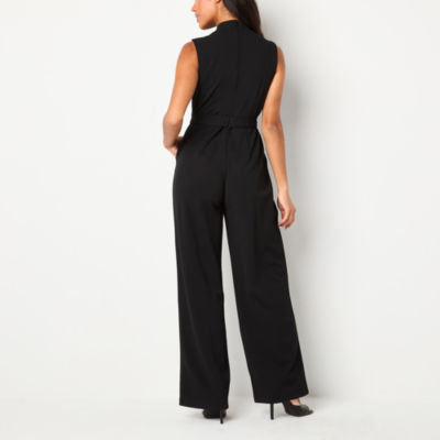 Bold Elements Chain Lace Up Jumpsuit Sleeveless