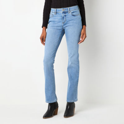 St. John's Bay Womens Mid Rise Bootcut Jean