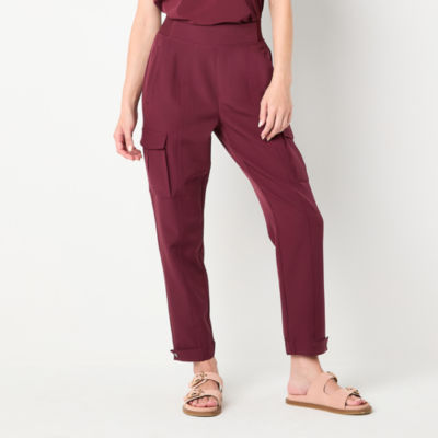 Stylus Womens Cuffed Cargo Pant