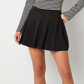 Misses Size Pleated Skirts Black Skirts for Women JCPenney