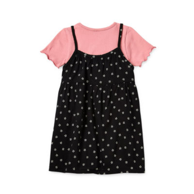 Okie Dokie Toddler & Little Girls Sleeveless 2-pc. Dress Set