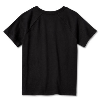 Okie Dokie Toddler & Little Boys Active Crew Neck Short Sleeve Graphic T-Shirt