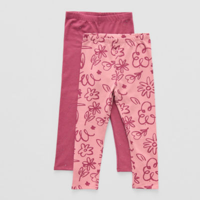 Okie Dokie Toddler & Little Girls 2-pc. Knit Full Length Leggings