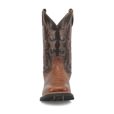 Laredo Mens Broken Bow Flat Heel Cowboy Boots