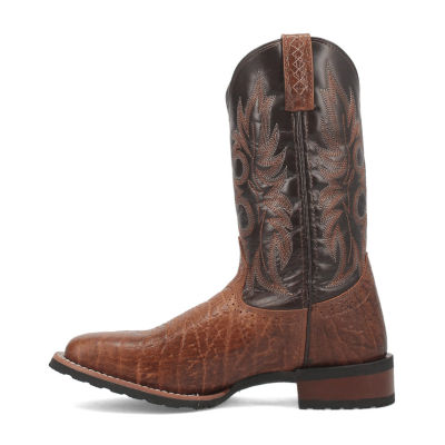 Laredo Mens Broken Bow Flat Heel Cowboy Boots