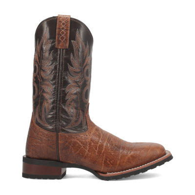 Laredo Mens Broken Bow Flat Heel Cowboy Boots