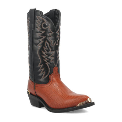 Laredo Mens Atlanta Flat Heel Cowboy Boots