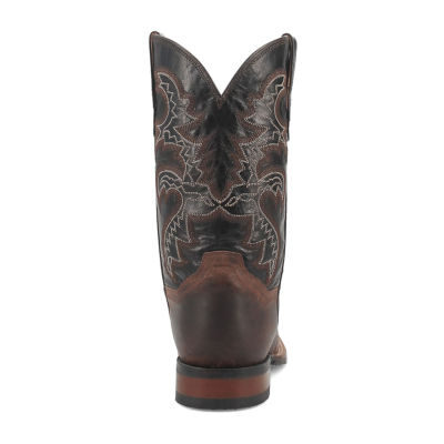 Dan Post Mens Franklin Flat Heel Cowboy Boots