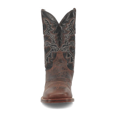 Dan Post Mens Franklin Flat Heel Cowboy Boots