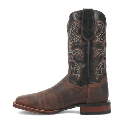 Dan Post Mens Franklin Flat Heel Cowboy Boots