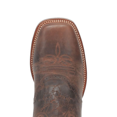 Dan Post Mens Franklin Flat Heel Cowboy Boots