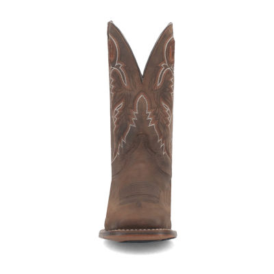 Dan Post Mens Abram Flat Heel Cowboy Boots