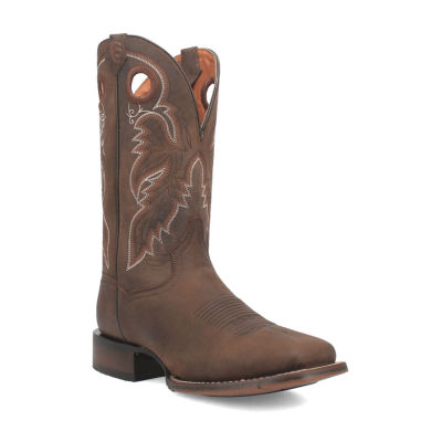 Dan Post Mens Abram Flat Heel Cowboy Boots