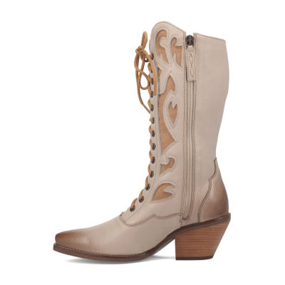 Dingo Womens San Miguel Stacked Heel Cowboy Boots