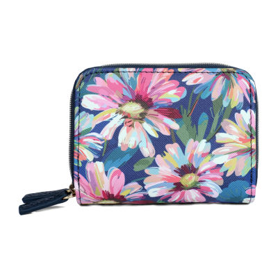 Julia Buxton Wizard Womens RFID Blocking Accordian Wallet