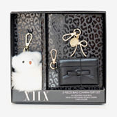 Collection Xiix Wallet 2 Piece Gift Set Bag Charm, Color: Red Lip
