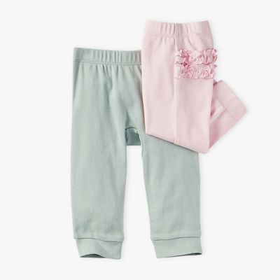 Okie Dokie Baby Girls Tapered Regular Fit Jogger Pant