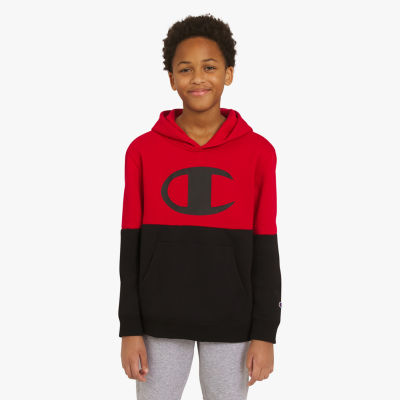Champion Big Kid Boys Long Sleeve Fleece Active Hoodie