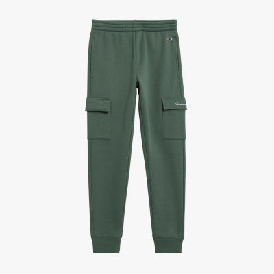 Champion Big Kid Boys Cuffed Mid Rise Regular Fit Fleece Jogger Pant