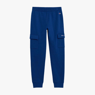 Champion Big Kid Boys Cuffed Mid Rise Regular Fit Fleece Jogger Pant