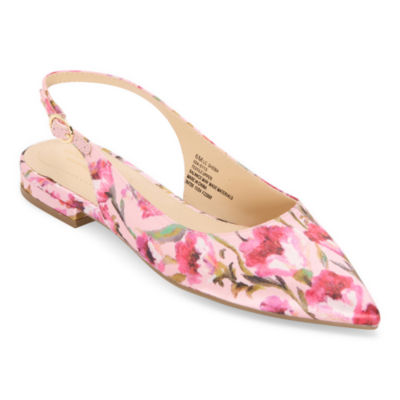 Liz Claiborne Womens Sheba Pointed Closed Toe Ballet Flats