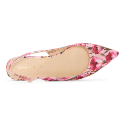 Liz Claiborne Womens Sheba Pointed Closed Toe Ballet Flats