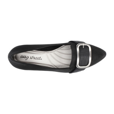 Easy Street Womens Aster Block Heel Pumps