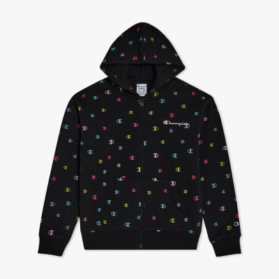 Champion Big Girls Fleece Zipper Hoodie